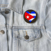 Ik hou van Cuba Ronde Button 5,7 Cm (In situ)