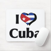 Ik hou van Cuba-vlag Muismat (Met muis)