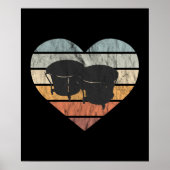 Ik hou van Cuban Bongo Drums Poster (Voorkant)