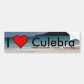 Ik hou van Culebra Island, PR-Sticker Bumpersticker (Voorkant)