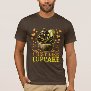 Ik hou van cupcake t-shirt
