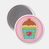 Ik hou van Cupcakes Magnet (Voorkant / Achterkant)