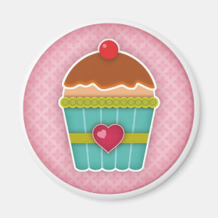 Ik hou van Cupcakes Magnet