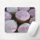 Ik hou van Cupcakes Muismat (Met muis)
