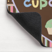 ik hou van cupcakes muismat (Hoek)