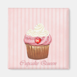 Ik hou van Cupcakes Refkoelkast Magnet