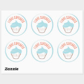 Ik hou van cupcakes Sticker (Vel)