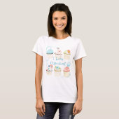 Ik hou van Cupcakes!  Tee Shirt, dames T-shirt (Voorkant volledig)