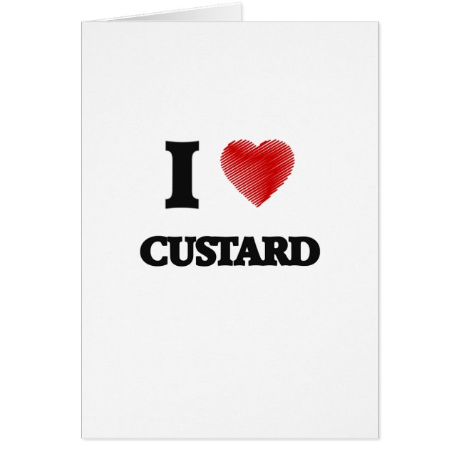 Ik hou van Custard (Voorkant)