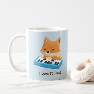 Ik hou van Cute Fox spelen op de Kinder Mok van Pi