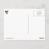 Ik hou van Cute Pandas Briefkaart (Achterkant)