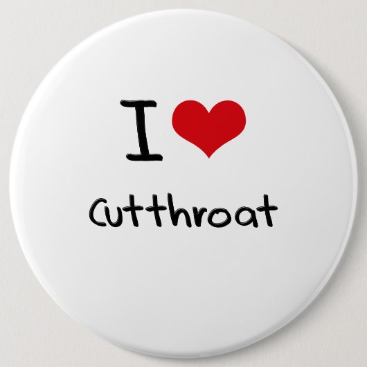 Ik hou van Cutkeel Ronde Button 6,0 Cm (Voorkant)