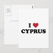 Ik hou van Cyprus Briefkaart (Voorkant / Achterkant)