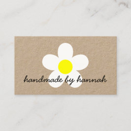 Ik hou van Daisy Handmade by Name met Social Media Visitekaartje