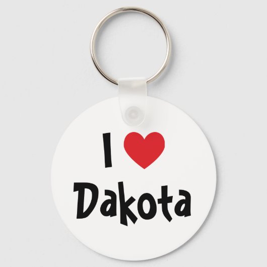 Ik hou van Dakota Sleutelhanger (Voorkant)