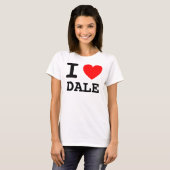 Ik hou van DALE T-shirt (Voorkant volledig)