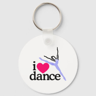 Ik hou van Dance Sleutelhanger