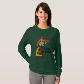 Ik hou van Dance Ukraine Folk Art T-shirt (Voorkant volledig)