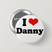 Ik hou van Danny Gokey Ronde Button 5,7 Cm (Voorkant /achterkant)