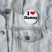 Ik hou van Danny Gokey Ronde Button 5,7 Cm (In situ)