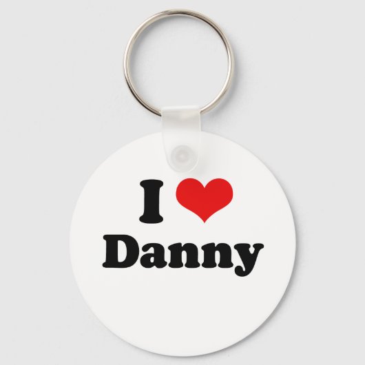 Ik hou van Danny Gokey Sleutelhanger (Voorkant)