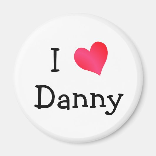 Ik hou van Danny Magneet (Voorkant)