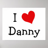 Ik hou van Danny Poster (Voorkant)