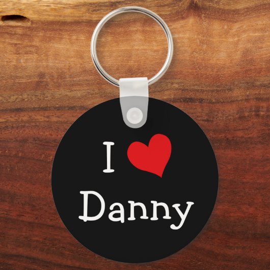 Ik hou van Danny Sleutelhanger (Voorkant)