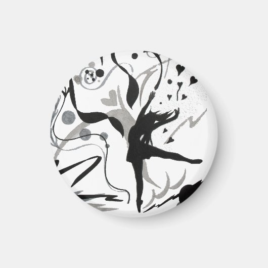 Ik hou van dans magneet (Voorkant)