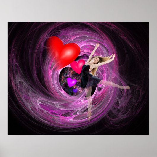 Ik hou van dans! poster (Voorkant)