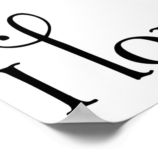 Ik hou van dans Poster (Hoek)