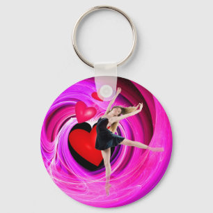 Ik hou van dans! sleutelhanger