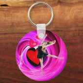 Ik hou van dans! sleutelhanger (Voorkant)