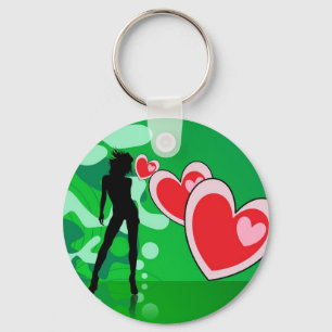 Ik hou van dans! sleutelhanger