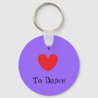 Ik hou van dans, Sleutelhanger