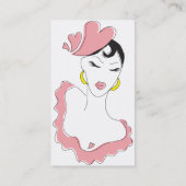 Ik hou van dans. visitekaartje (Achterkant)