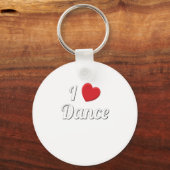 Ik hou van dansen, ik hou van dansen sleutelhanger (Voorkant)