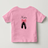 Ik hou van dansen kinder shirts (Achterkant)
