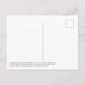 Ik hou van dansen. Koning David van Pieter van Lin Briefkaart (Achterkant)