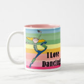 Ik hou van dansen mok (Links)