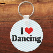 Ik hou van dansen sleutelhanger (Voorkant)