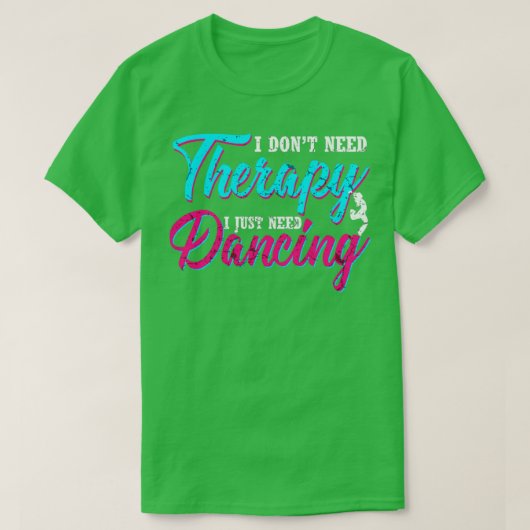 Ik hou van dansen t-shirt (Design voorkant)