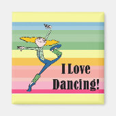 Ik hou van dansende magneet (Voorkant)