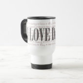 Ik hou van DARCY. Travel Mug Reisbeker (Voorkant links)