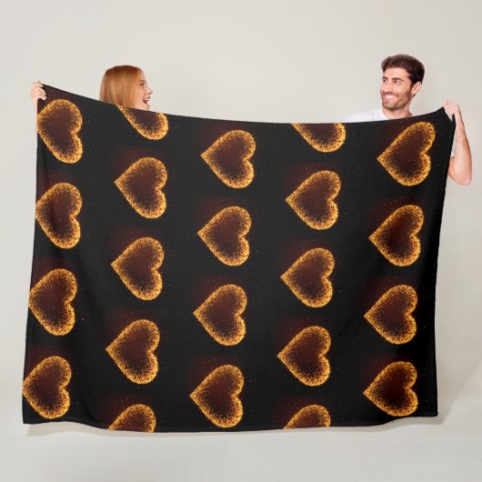 Ik hou van Darling Fleece Deken (In situ)