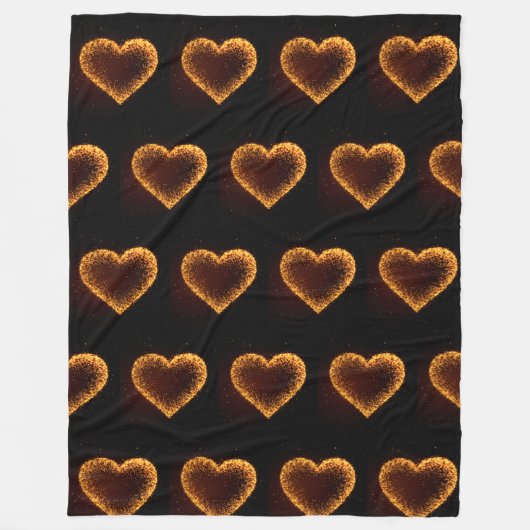 Ik hou van Darling Fleece Deken (Voorkant)