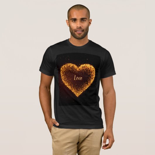Ik hou van Darling T-shirt (Voorkant volledig)