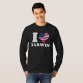 Ik hou van Darwin, ik hart Darwin T-shirt (Voorkant volledig)