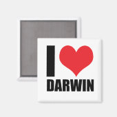 Ik hou van Darwin Magneet (Voorkant / Achterkant)