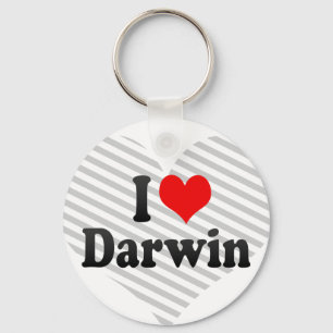 Ik hou van Darwin Sleutelhanger